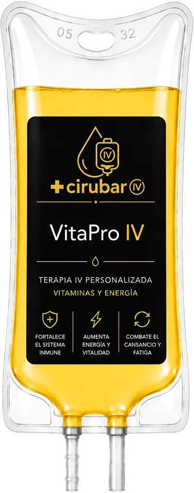 Suero VitaPro — protocolo IV CIRUBAR