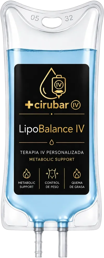 Suero LipoBalance — protocolo IV CIRUBAR
