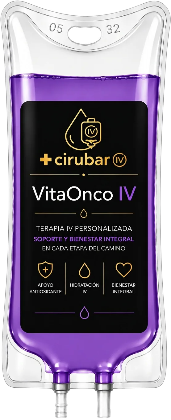 Suero VitaOnco — protocolo de soporte oncológico CIRUBAR